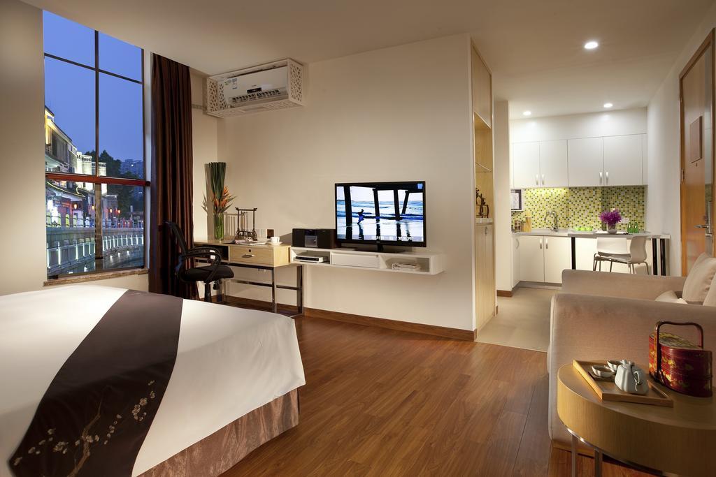 Citadines Lizhiwan Guangzhou Aparthotel Rum bild